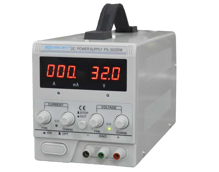 龙威PS302DM电源0-30V/0-2A/0-999MA
