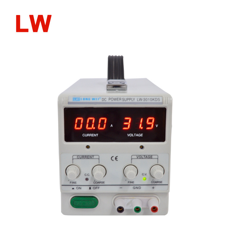 龙威LW-1003KDS开关电源前视图