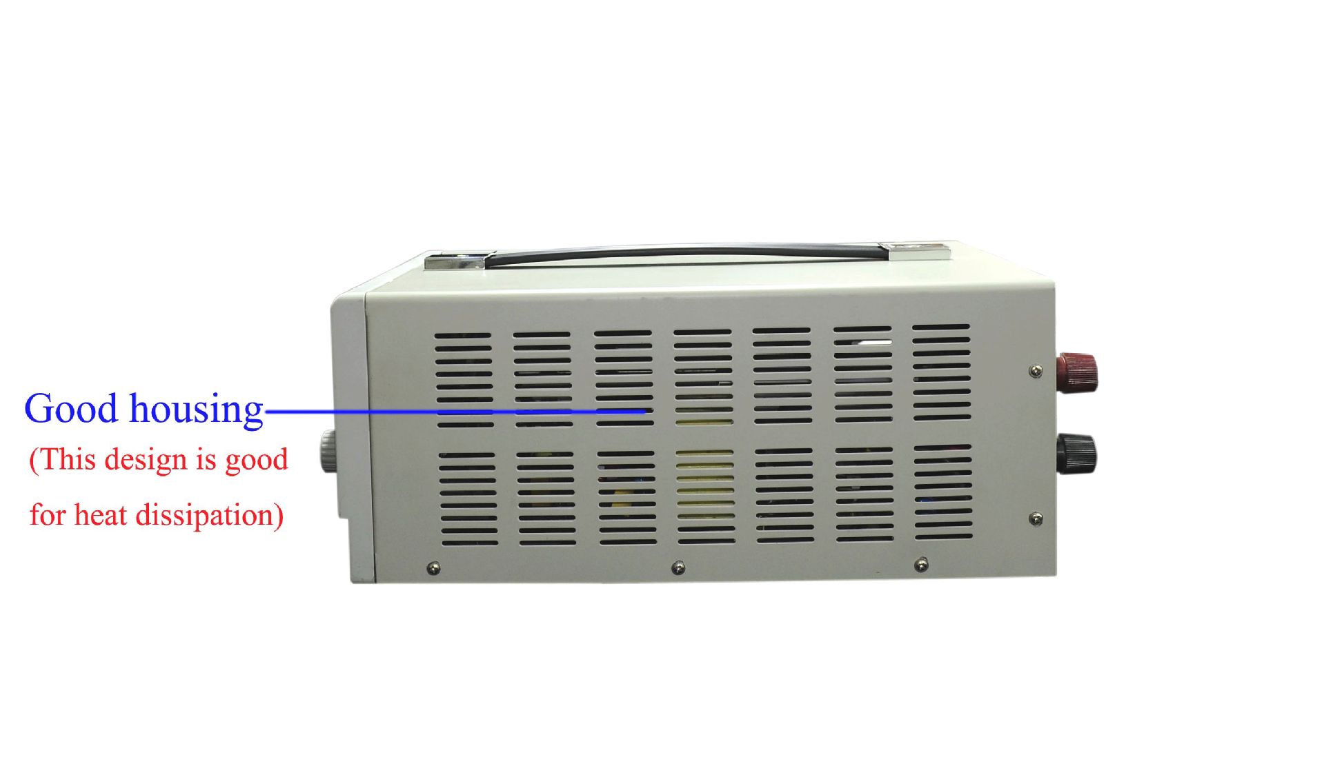 龙威LW-6040KD可调式开关电源侧面图