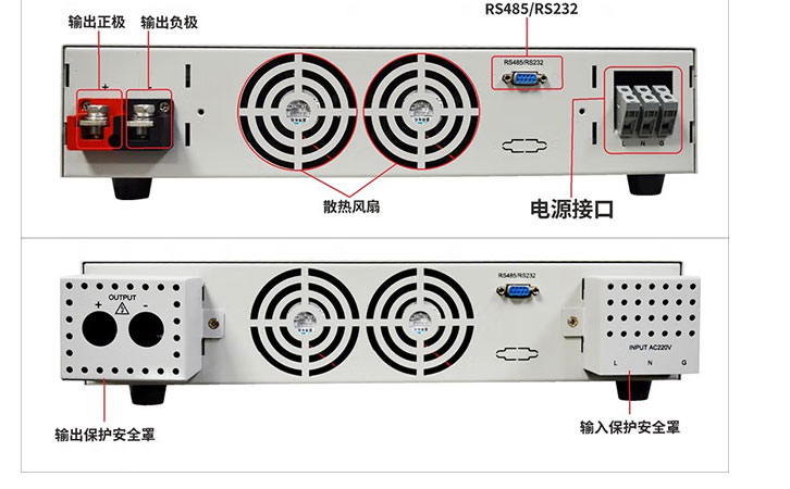 LWG-6050D背面功能